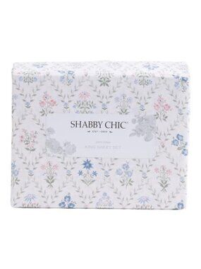 SHABBY CHIC Cotton Vienna Vines Floral Sheet Set